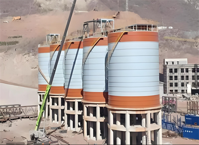 河西高架钢板仓